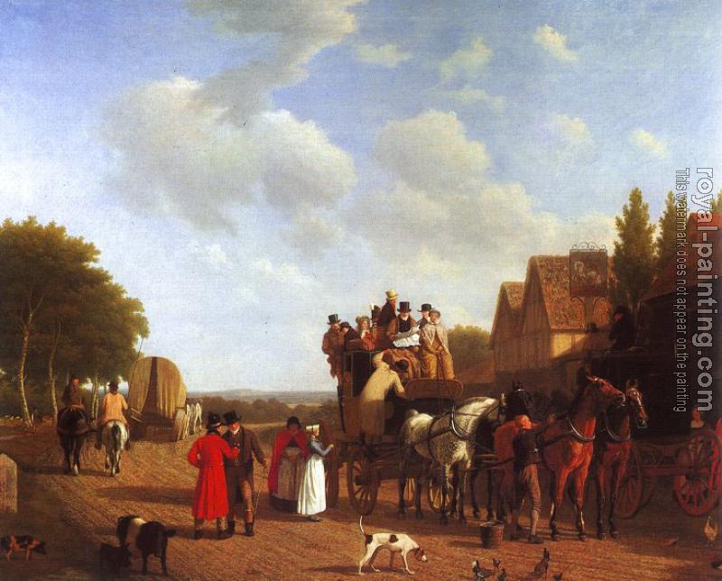 Jacques-Laurent Agasse : The Last Stage on the Portsmouth Road